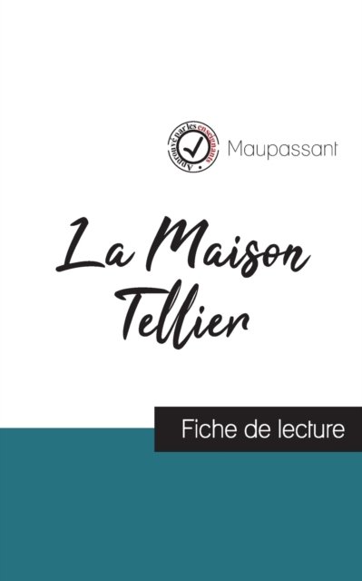 Cover for Guy De Maupassant · La Maison Tellier de Maupassant (Paperback Bog) (2023)