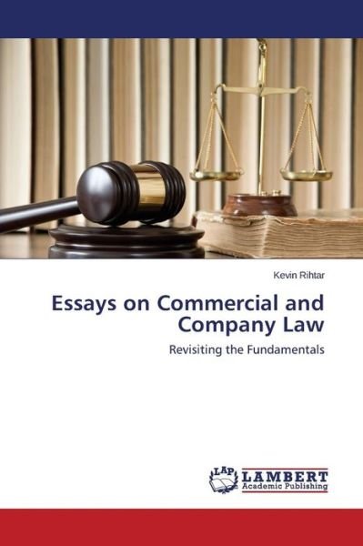 Cover for Rihtar Kevin · Essays on Commercial and Company Law (Paperback Book) (2015)