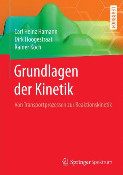 Cover for Carl Heinz Hamann · Grundlagen der Kinetik: Von Transportprozessen zur Reaktionskinetik (Paperback Book) (2018)