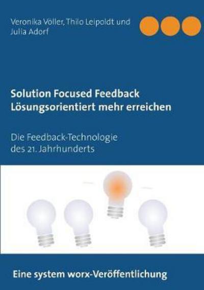 Cover for Adorf · Solution Focused Feedback Lösungs (Book) (2017)