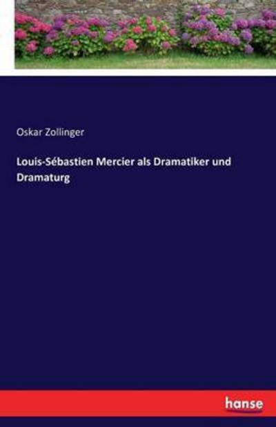Cover for Zollinger · Louis-Sébastien Mercier als D (Buch) (2016)