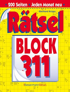 Rätselblock 311 Ve5 - Eberhard Krüger - Książki -  - 9783809467922 - 