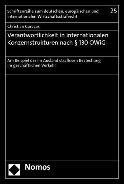 Cover for Caracas · Verantwortlichkeit in internati (Book)