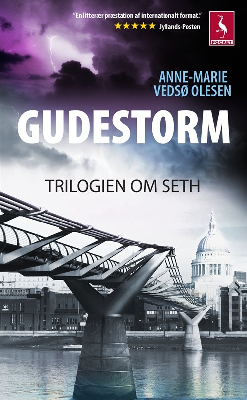 Cover for Anne-Marie Vedsø Olesen · Gudestorm (Bog) [1. udgave] [Pocket] (2012)