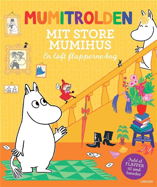 Cover for Tove Jansson · Mumitrolden - Mit store mumihus med flapper (Cardboard Book) [1th edição] (2021)