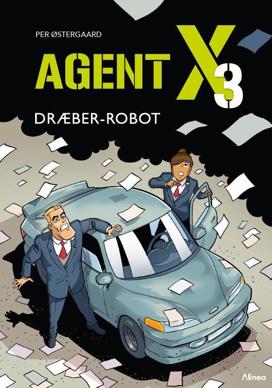 Cover for Per Østergaard · Agent X3, Dræber-robot, Blå Læseklub (Bound Book) [1th edição] (2024)