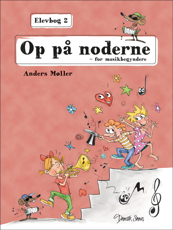 Cover for Anders Møller · Op på noderne ? Elevbog 2 (Paperback Book) (2022)