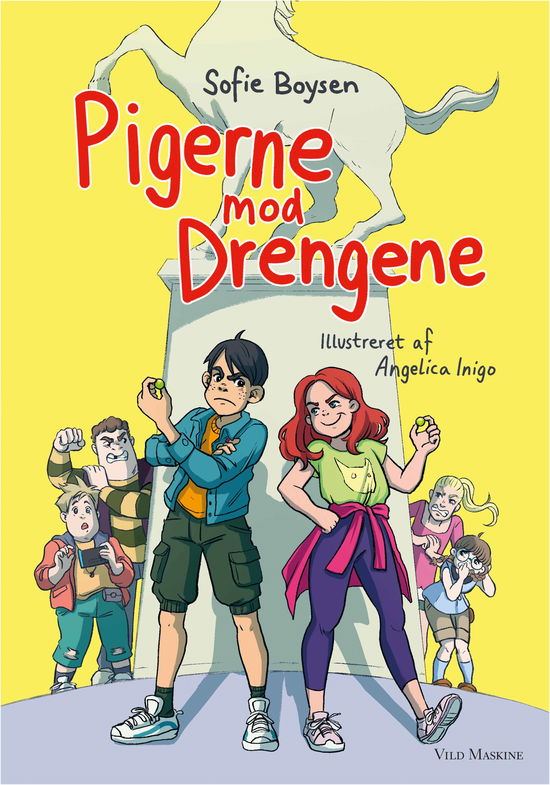 Cover for Sofie Boysen · Pigerne mod drengene – Lærerne mod eleverne: Pigerne mod drengene (Bound Book) [1st edition] (2019)