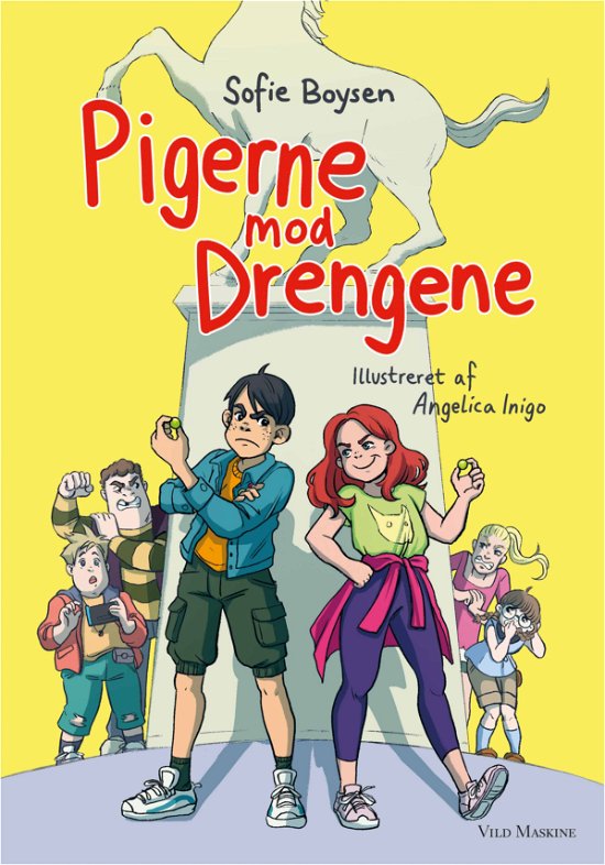 Cover for Sofie Boysen · Pigerne mod drengene – Lærerne mod eleverne: Pigerne mod drengene (Bound Book) [1th edição] (2019)