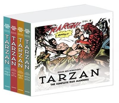 Cover for Tarzan · The Complete Russ Manning. Cofanetto #01-04 (Bog)