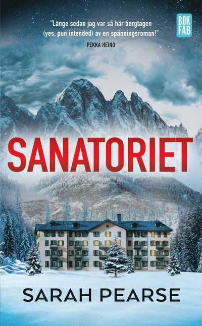 Cover for Sarah Pearse · Sanatoriet (Paperback Book) (2022)
