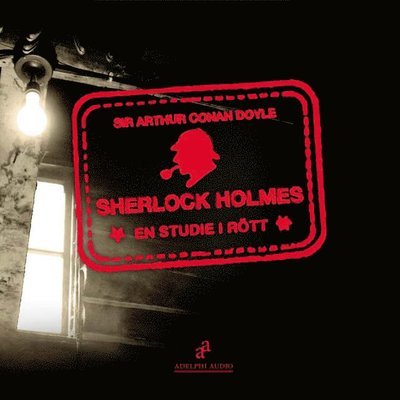 Cover for Arthur Conan Doyle · En studie i rött (Hörbok (CD)) (2009)