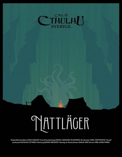 Cover for Mike Mason · Nattläger (Paperback Book) (2022)