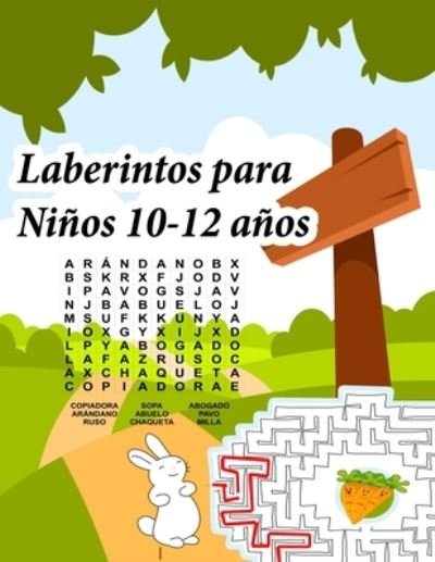 Cover for Es Variados · Laberintos para ninos 10-12 anos: Cuaderno de Laberintos para Ninos 10 - 12 anos (Pocketbok) (2021)