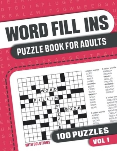 Cover for Visupuzzle Books · Word Fill Ins Puzzle Book for Adults (Paperback Book) (2020)