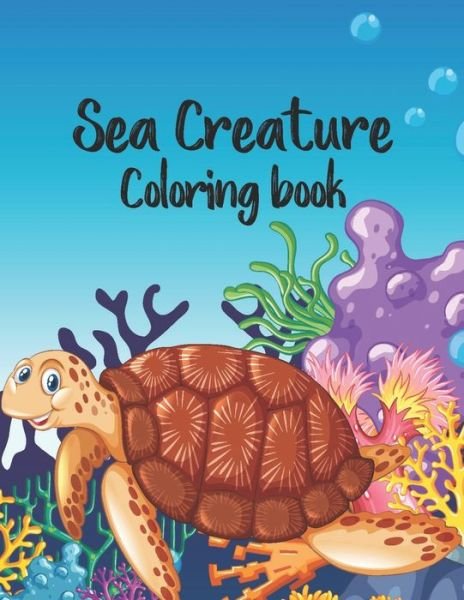 Cover for T D Prod · Sea Creature Coloring Book (Paperback Book) (2020)
