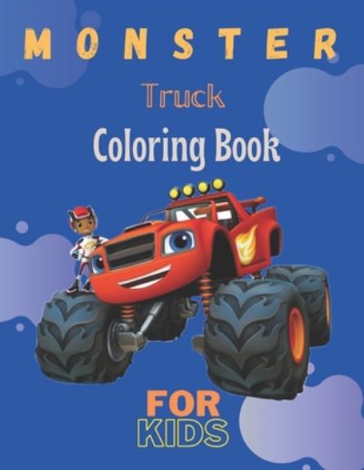 Cover for Karim El Ouaziry · Monster Truck Coloring Book (Paperback Book) (2020)