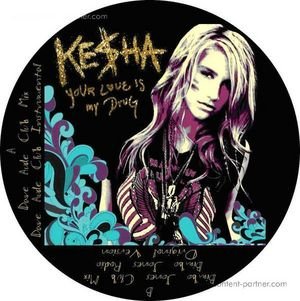 Cover for Kesha · Your Love is My Drug (Bimbo Jones Rmx) (12&quot;) (2010)