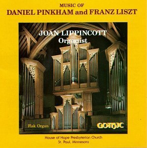 Cover for Joan Lippincott · Music of Pinkham &amp; Liszt (CD) (2011)