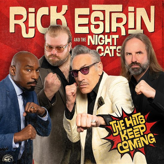 Cover for Rick Estrin &amp; The Nightcats · The Hits Keep Coming (CD) (2024)