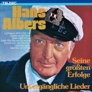 Unvergaengliche Lieder - Hans Albers - Musikk - WEA - 0022924399923 - 1. desember 1989