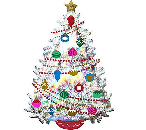 Supershape Iridescent Christmas Tree Holographic F -  - Merchandise -  - 0026635400923 - 