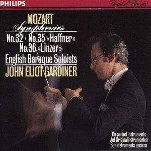 Cover for John Eliot Gardiner · Mozart: Symphonies 32 35 &quot; Haffner&quot; &amp; 36 &quot;linz&quot; (CD)