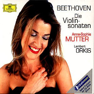 Violin Sonatas - Beethoven / Mutter / Orkis - Musik - DEUTSCHE GRAMMOPHON - 0028945761923 - 24. november 1998