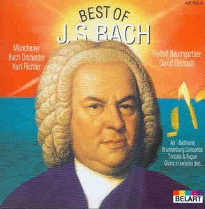 Cover for Bach · Bach-best of Bach-oistrakh / Walcha / Baumgarter (CD) (1995)