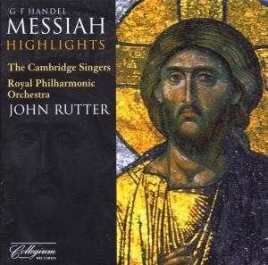 Cover for Cambridge Singers,The / Rutter / RPO/+ · Der Messias (QS) (CD) (2008)