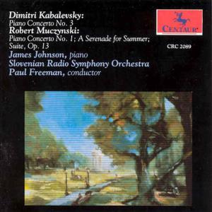 Piano Concerto 3 - Kabalevsky / Johnson / Slovenian Rso - Musiikki - CTR - 0044747208923 - keskiviikko 1. syyskuuta 1993