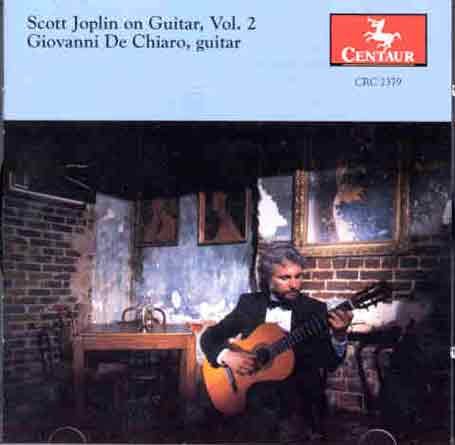 Cover for Joplin / De Chiaro · Scott Joplin on Guitar 2 (CD) (2000)
