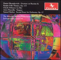 Overture on Russian & Kirghiz Folk Themes - Shostakovich / Debussy / Piazzolla / Barber - Musique - CTR - 0044747279923 - 25 juillet 2006