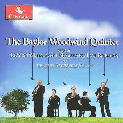 Colloquy for Woodwind Quintet & Percussion Six - Willis / Mcallister / Baylor Woodwind Quintet - Musikk - Centaur - 0044747295923 - 31. mars 2009