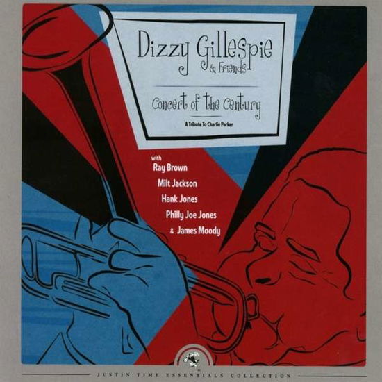 Cover for Gillespie, Dizzy &amp; Friends · Concert Of The Century - A Tribute To Charlie Parker (CD) (2016)