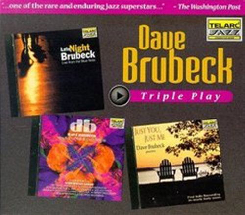 Triple Play - Dave Brubeck - Musiikki - TELARC - 0089408344923 - tiistai 28. heinäkuuta 1998