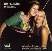 Cover for Ida Haendel · Live from the Newport Festival (CD) (2003)