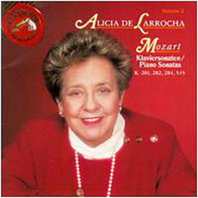Cover for De Larrocha Alicia · Mozart: Piano Sonatas K. 281-2 (CD) (2006)