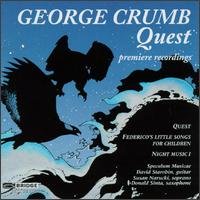 Quest - Crumb / Narucki / Starobin / Speculum Music - Musik - BRIDGE - 0090404906923 - 19. november 1996
