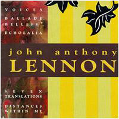 Cover for Lennon · John Anthony Lennon - Voices (CD)