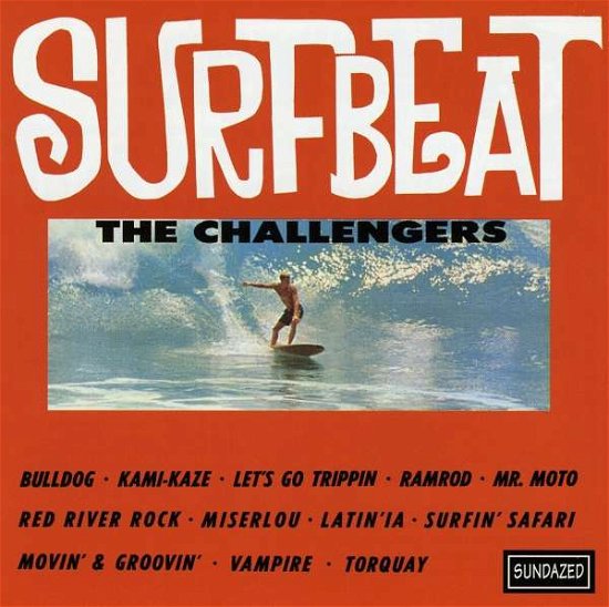 Cover for Challengers · Surfbeat (CD) (1994)