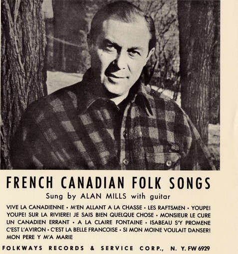 Cover for Alan Mills · Folk Songs of French Canada (CD) (2012)