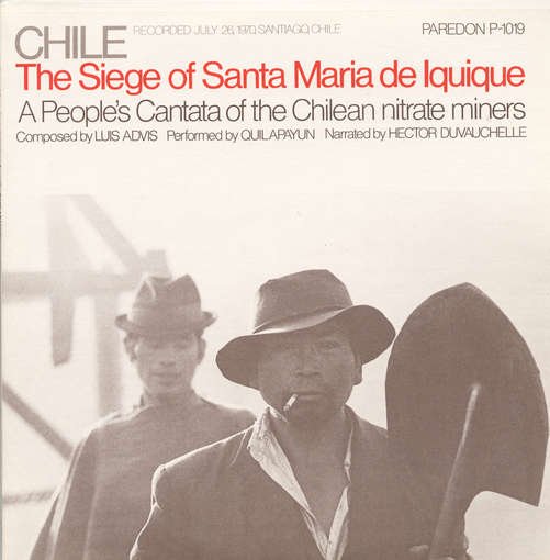 Cover for Quilapayun · Chile: Seige of Santa Maria De Iquique (CD) (2012)