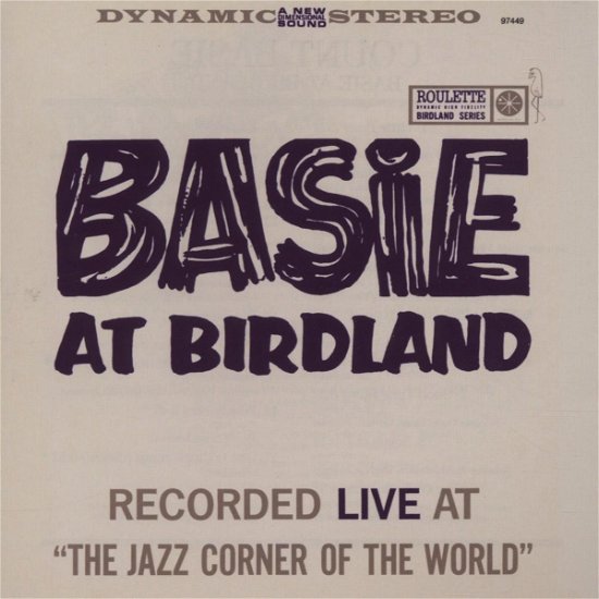 Cover for Basie Count · Basie at Birdland   07 (CD) (2010)