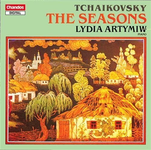 Cover for Peter Iljitsch Tschaikowsky (1840-1893) · Die Jahreszeiten op.37b (Fassung fÃ¼r Klavier) (CD) (1988)