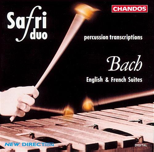 Bach / Safri Duo · English Suites Nos. 2 & French Suite No. 6 (CD) (2008)