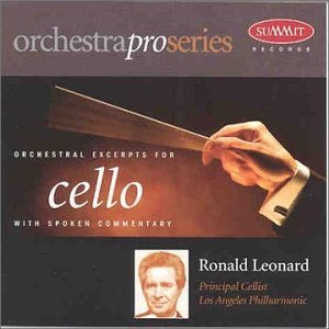Orchestrapro: Cello - Ronald Leonard - Muziek - SUMMIT RECORDS - 0099402196923 - 9 februari 2015