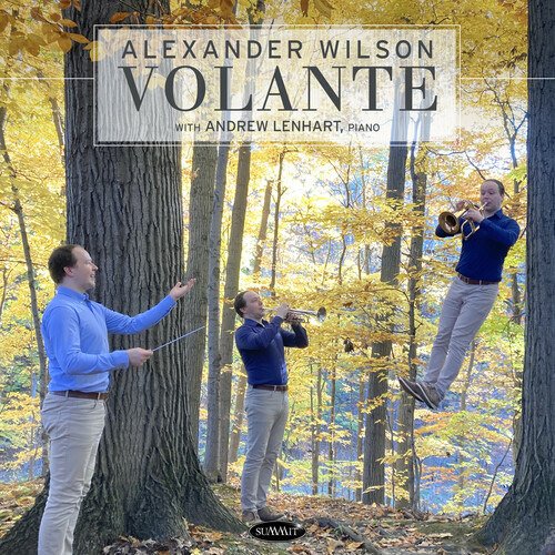 Cover for Alexander Wilson &amp; Andrew Lenhart · Volante (CD) (2022)