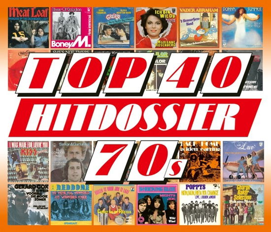 Cover for Top 40 Hitdossier · Top 40 Hitdossier - 70S (CD) (2019)