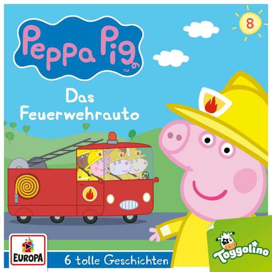 Cover for Peppa Pig Hörspiele · 008/das Feuerwehrauto (Und 5 Weitere Geschichten) (CD) (2020)